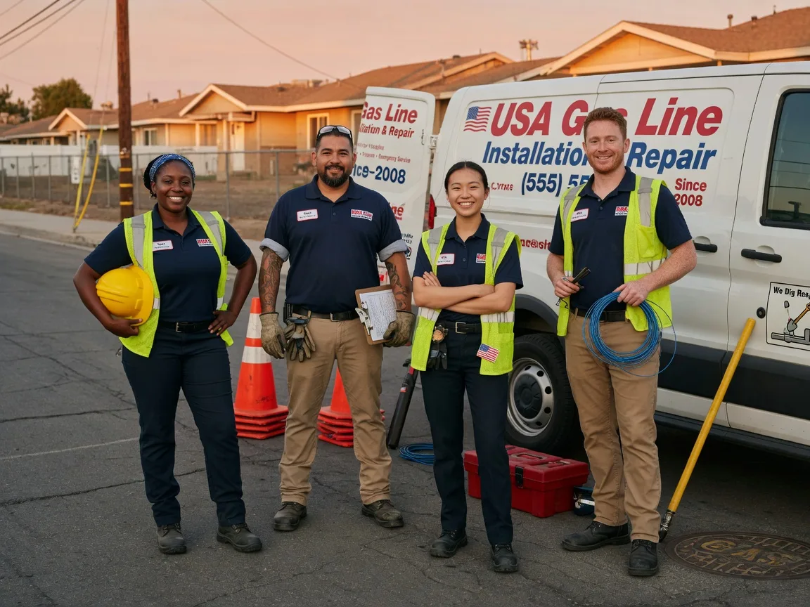Gas Line Installation company in Votaw, TX
